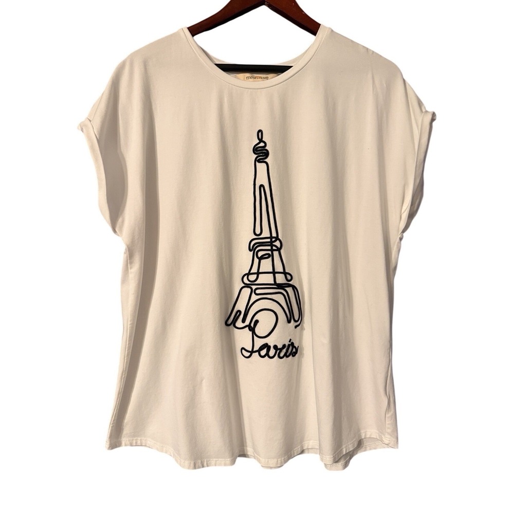 Mesh Love Top Tee Rolled Cap Sleeve Womens 1x Graphic Breathable Stretch Comfy